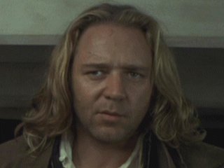 Russell Crowe in Master and Commander: The Far Side of the World