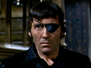 Christopher Lee in The Pirates of Blood River