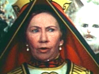 Flora Robson in Alice's Adventures in Wonderland