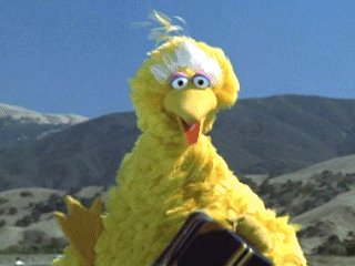 Caroll Spinney in The Muppet Movie
