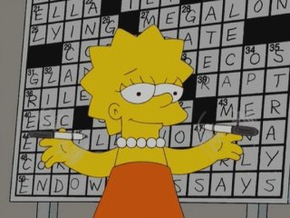 Homer And Lisa Exchange Cross Words