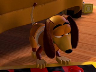 In Toy Story 2 (1999), Slinky Dog played by Jim Varney states I'm not a  smart toy but I know what roadkill is before the toys attempt to cross the  road. A